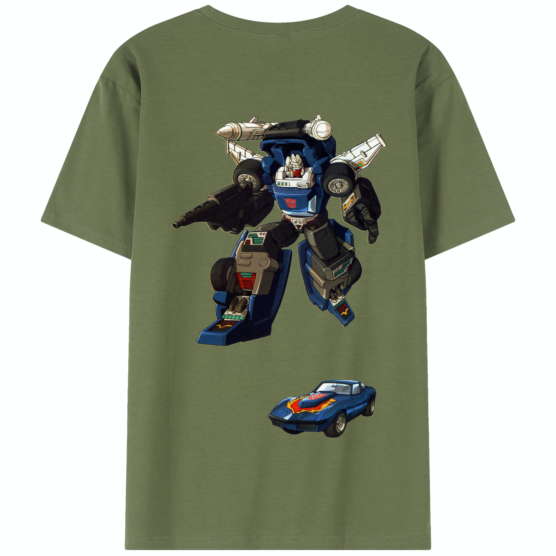 （画像用）  綿100％半袖Tシャツ（背面プリント）